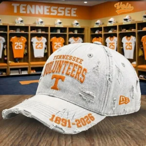 Tennessee Volunteers 135th Anniversary 1891-2026 Distressed Hat