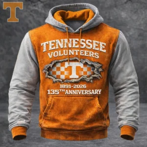 Tennessee Volunteers 135th Anniversary 1891-2026 Hoodie