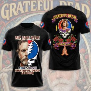 Grateful Dead RIP Bob Weir Memorial T-Shirt