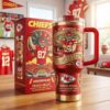 Kansas City Chiefs Travis Kelce 13,000 Receiving Yards Commemorative Tumbler