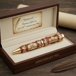 Thomas Jefferson Monticello US 250th Anniversary Pen