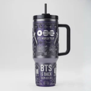 BTS Is Back World Tour Stanley Tumbler