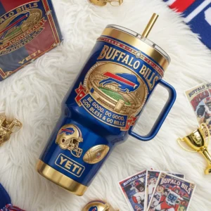 Buffalo Bills 65th Anniversary 1960-2025 YETI Tumbler