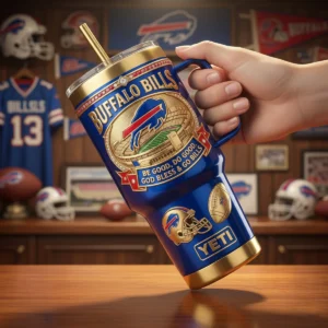 Buffalo Bills 65th Anniversary 1960-2025 YETI Tumbler