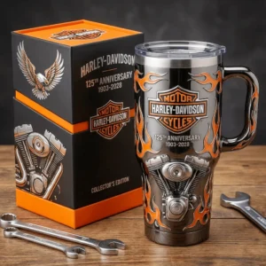 Harley-Davidson 125th Anniversary 1903-2028 Tumbler