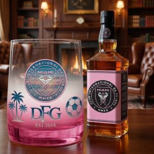 Inter Miami CF Whiskey Glass