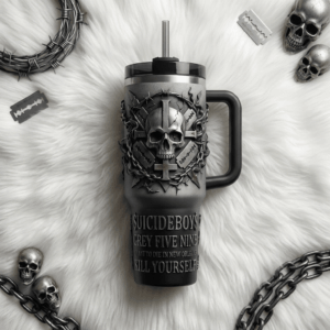 Suicideboys Grey Five Nine Stanlety Tumbler