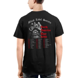 Black Label Society Anatomy Skull T-Shirt