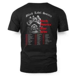 Black Label Society Anatomy Skull T-Shirt