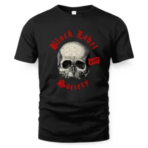 Black Label Society Anatomy Skull T-Shirt