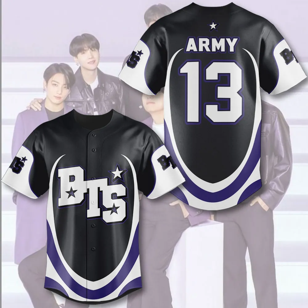 BTS ARMY 13 Baseball Jersey - LeagueLockerGear