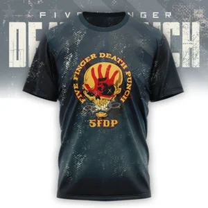 Five Finger Death Punch 20th Anniversary World Tour 2026 T-Shirt