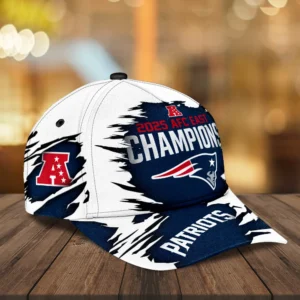 New England Patriots 2025 AFC East Champions Cap