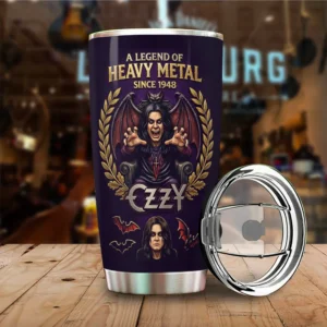 Ozzy Osbourne A Legend of Heavy Metal Prince of Darkness Tumbler