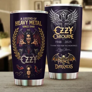Ozzy Osbourne A Legend of Heavy Metal Prince of Darkness Tumbler