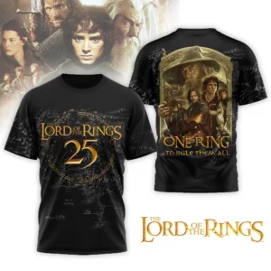 The Lord of the Rings 25th Anniversary One Ring To Rule Them All T-Shirt
