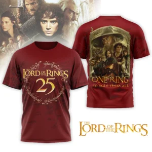 The Lord of the Rings 25th Anniversary One Ring To Rule Them All T-Shirt