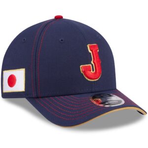 Team Japan World Baseball Classic J Logo Baseball Cap