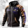 Baltimore Ravens 30th Anniversary Zip Hoodie