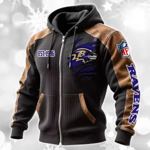 Baltimore Ravens 30th Anniversary Zip Hoodie