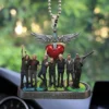 Bon Jovi 1983-2026 Heart and Dagger Car Hanging Ornament