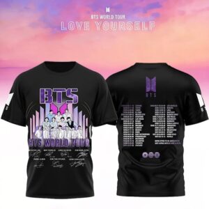 BTS Love Yourself World Tour Signatures T-Shirt