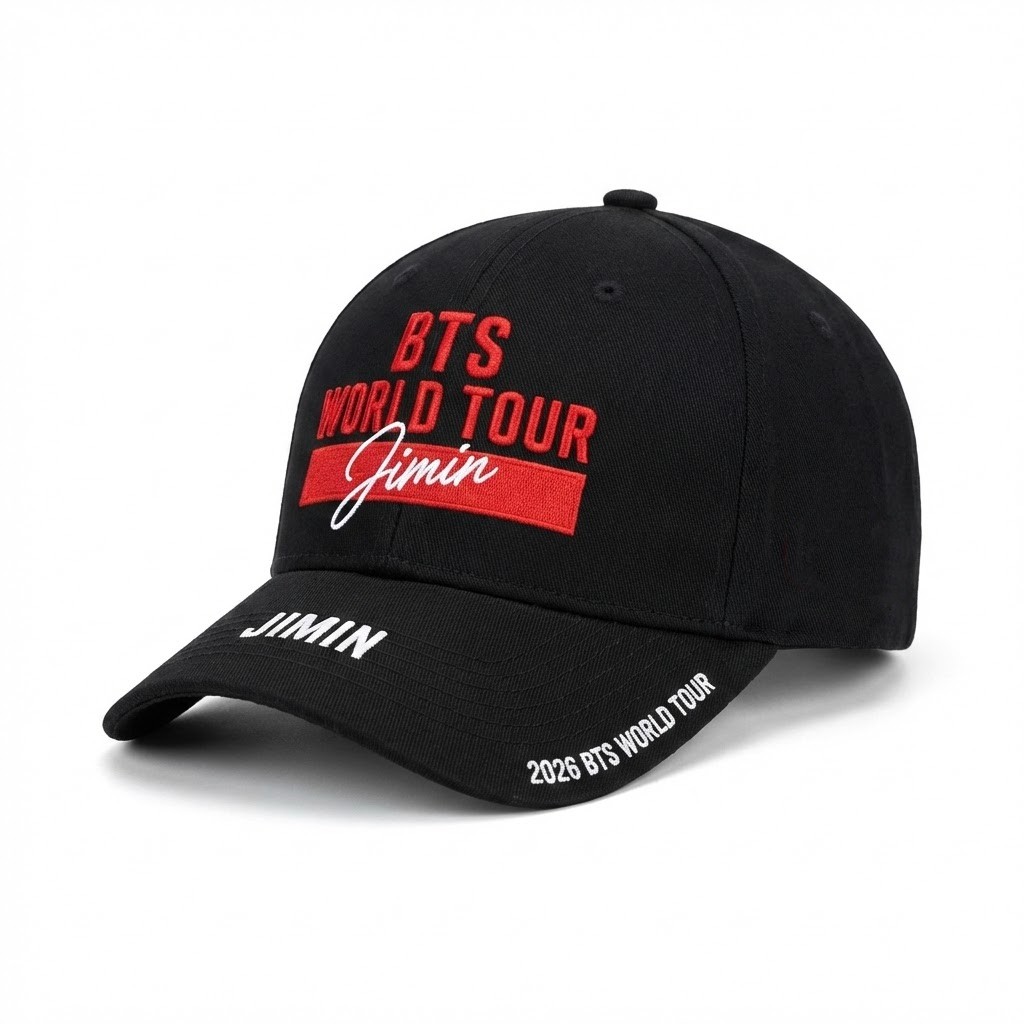 BTS Jimin 2026 World Tour Baseball Cap - LeagueLockerGear