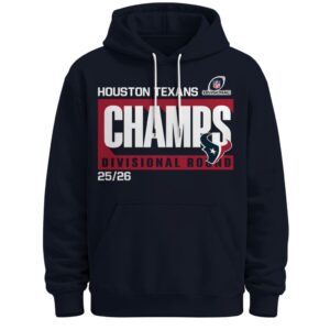 Houston Texans 2025-26 Divisional Play Off Champs Hoodie