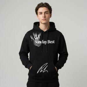 Nick Jonas Sunday Best Handprint Signature Hoodie