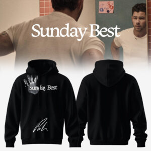 Nick Jonas Sunday Best Handprint Signature Hoodie