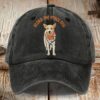 Aloka The Peace Dog Embroidered Dad Hat