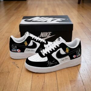 Bad Bunny Super Bowl Halftime Show Custom Air Force 1 Shoes