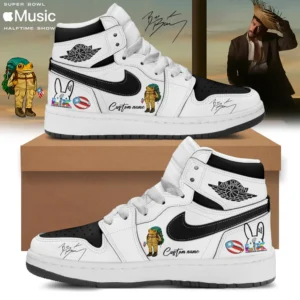 Bad Bunny Super Bowl Halftime Show Puerto Rican Flag Air Jordan 1 Shoes