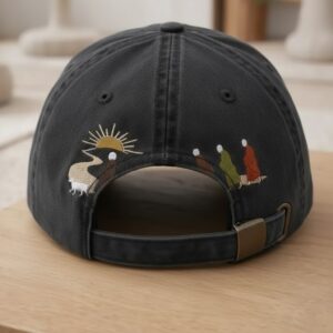 Buddhist Monks Walk for Peace Embroidered Hat