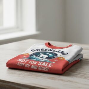 Greenland Not For Sale Stay Icy And Resist T-Shirt