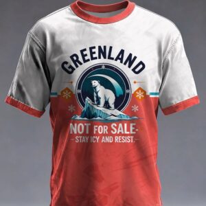 Greenland Not For Sale Stay Icy And Resist T-Shirt