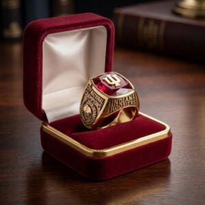 Indiana Hoosiers 2026 CFP National Champions Championship Ring