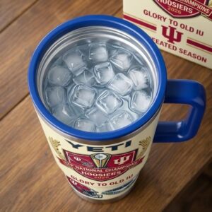 Indiana Hoosiers 2026 CFP National Champions Undefeated Season YETI Tumbler