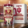 Indiana Hoosiers 2026 CFP National Champions Victory Edition Yeti Tumbler