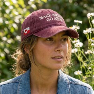 Make America Go Away Greenland Flag Baseball Cap