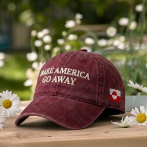 Make America Go Away Greenland Flag Baseball Cap