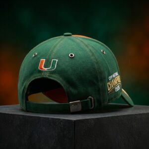 Miami Hurricanes CFP National Champions 2026 Cap Hat