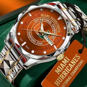 Miami Hurricanes CFP National Champions 2026 Watch