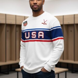 USA Hockey Vintage 2026 Hockey Sweater