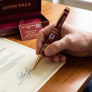 Aston Villa Pride of Villa Park Limited Edition Collectible Pen