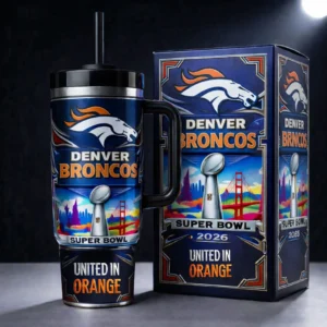 Denver Broncos Super Bowl 2026 StanleyTumbler