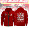 Indiana Hoosiers 2026 CFP National Champions Custom Name Zip Hoodie