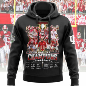 Indiana Hoosiers 2026 CFP National Champions Hoodie