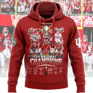 Indiana Hoosiers 2026 CFP National Champions Hoodie