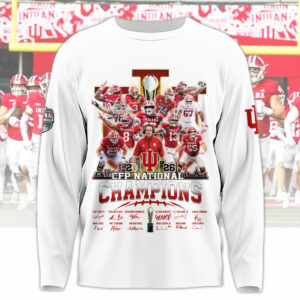 Indiana Hoosiers 2026 CFP National Champions Long Sleeve Shirt